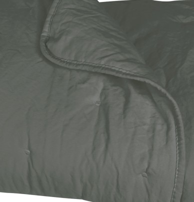 Couvre-lit Céleste anthracite Vent du Sud