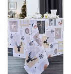 Nappe polyester Gourette Calitex - Blancollection