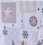 Nappe polyester Gourette Calitex - Blancollection