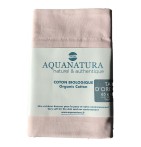 Taie de traversin coton bio rose poudré Aquanatura