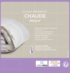 Couette Fjord Microduv 450g/m2 chaude - Blancollection