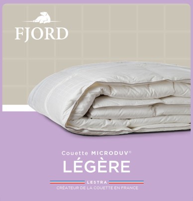 Couette Fjord Microduv légère 200g/m²