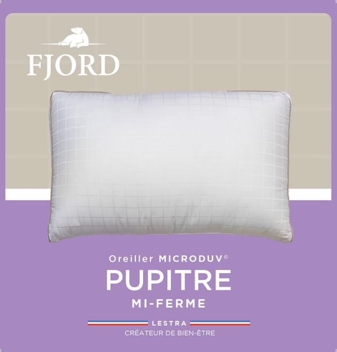 Oreiller Fjord Pupitre Lestra - Blancollection