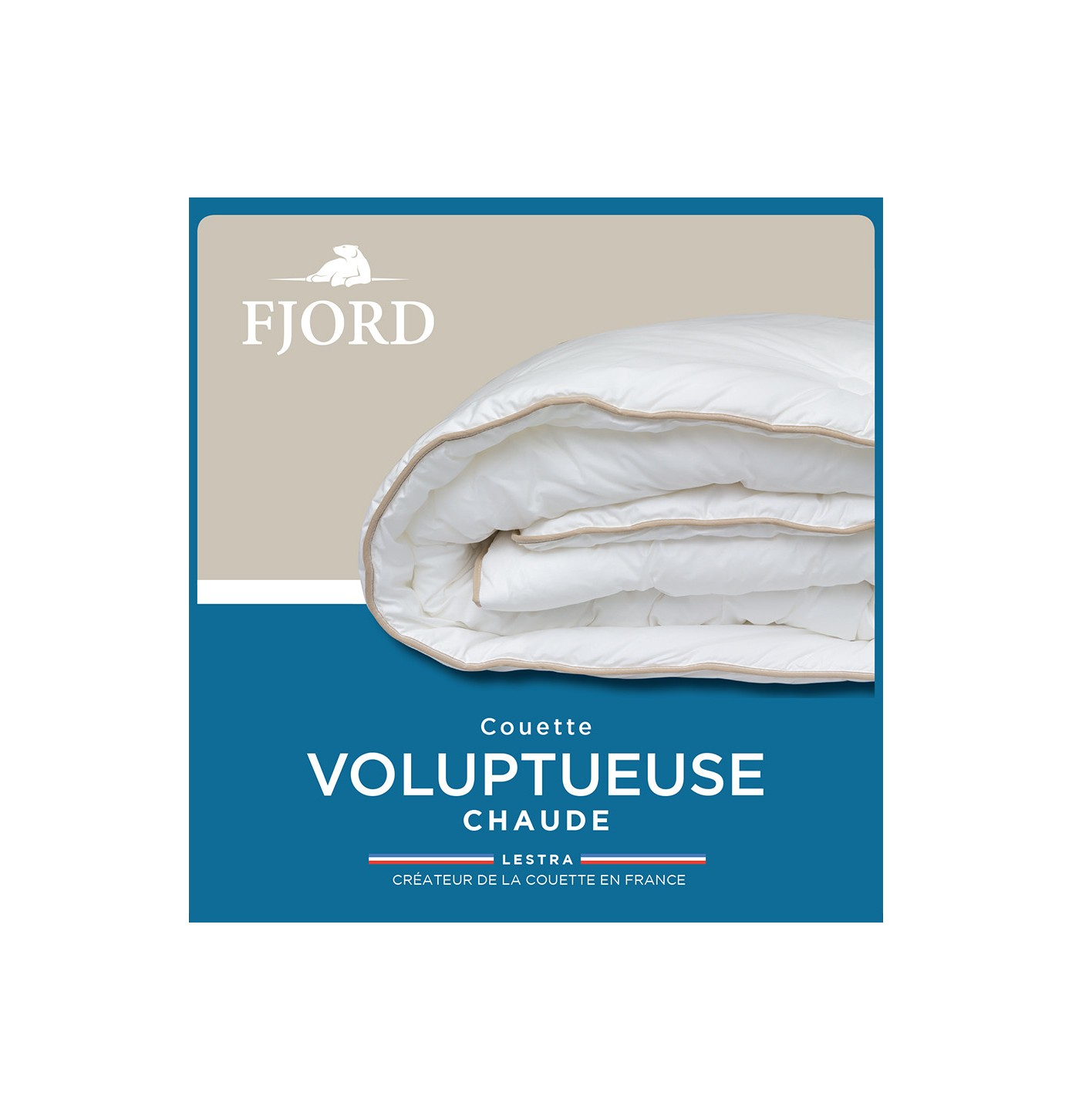 Couette Fjord Quallofil 350g/m2 Blancollection — free download