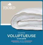 Couette Fjord Quallofil 350g/m2 - Blancollection