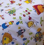 Parure de lit enfant Nicolas La maison de Balmy - Blancollection
