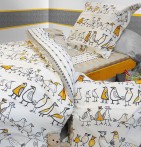 Drap housse enfant Picoti La maison de Balmy - Blancollection