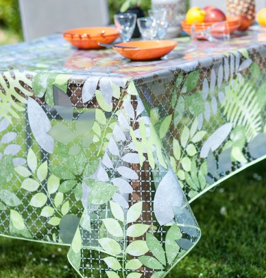 Nappe translucide Végétal Mix Calitex