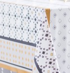 Nappe toile cirée Riviera Calitex - Blancollection