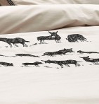 Housse de couette percale Arsène Sylvie Thiriez - Blancollection
