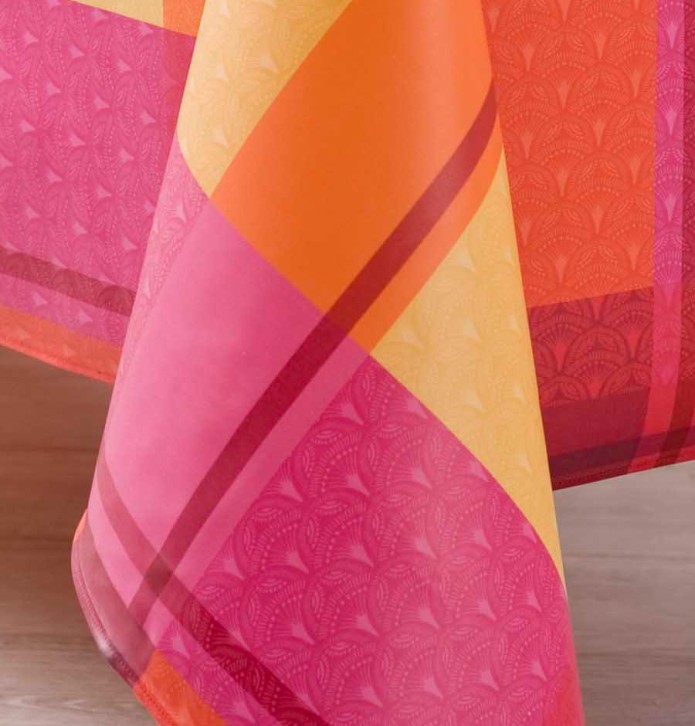 Nappe coton enduite Indila Nydel - Blancollection