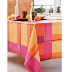 Nappe coton enduite Indila Nydel - Blancollection