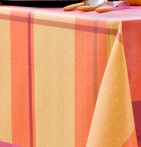 Nappe coton enduite Indila Nydel - Blancollection