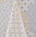 Nappe coton enduite Montena glacier Nydel - Blancollection