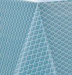 Nappe enduite Gatsby pétrole Nydel - Blancollection