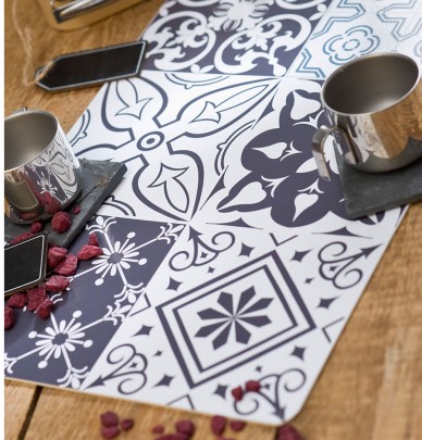 Lot de sets de table Céramique Calitex