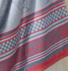 Lot de 4 torchons jacquard Cocotti Calitex - Blancollection