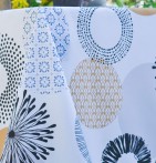 Nappe toile cirée Neptune Calitex - Blancollection