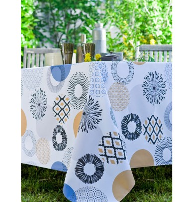 Nappe toile cirée Neptune Calitex