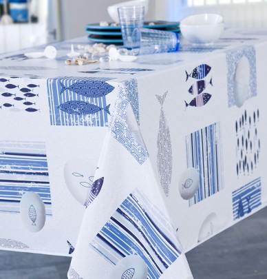Nappe toile cirée Guppy Calitex