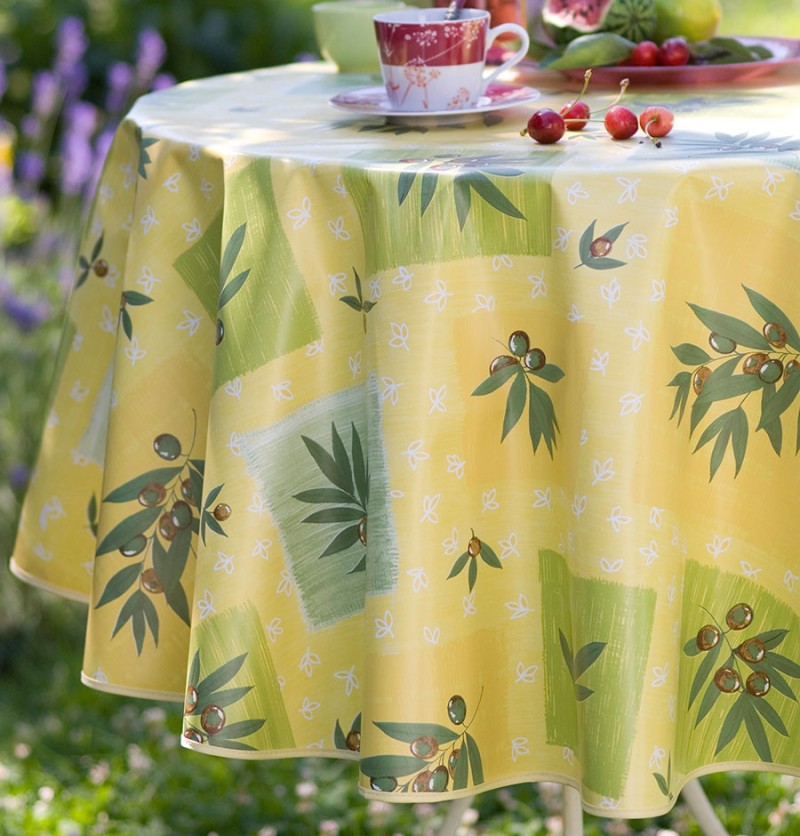 Nappe toile cirée Olivier Calitex