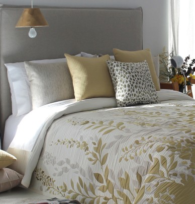 Coussin Barli jaune Reig Marti