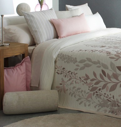 Coussin Barli rose clair Reig Marti