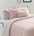 Couvre lit jacquard Dempsy rose Reig Marti - Blancollection