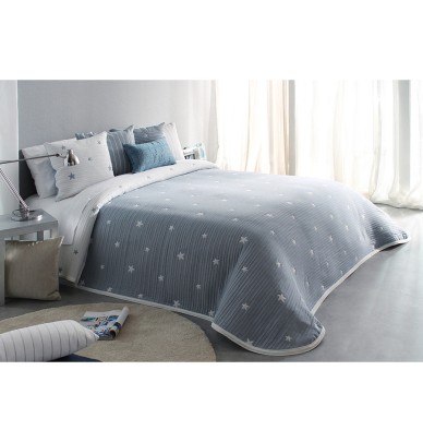 Couvre-lit enfant Dempsy bleu Reig Marti