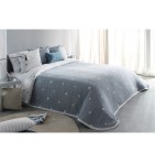 Coussin Dempsy bleu Reig Marti - Blancollection