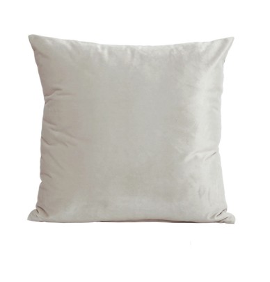 Coussin velours Venice gris perle Reig Marti