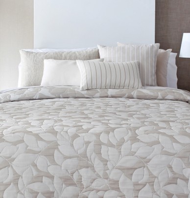 Couvre-lit jacquard Ocanya lin Reig Marti