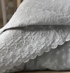 Boutis percale Calliope La maison de Balmy - Blancollection