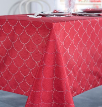 Nappe polyester Fibie rouge Calitex
