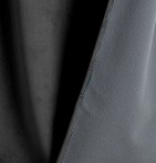 Rideau occultant phonique thermique Velveta noir Qabane-Blancollection