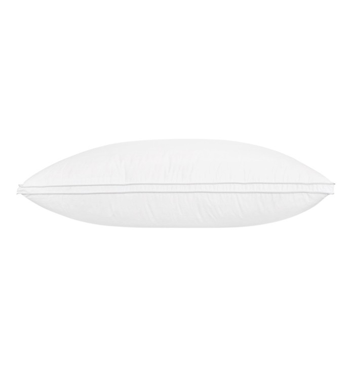 Oreiller 90% duvet de canard Morzine plat Pyrenex - Blancollection