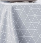 Nappe polyester Paco nuage Tradilinge - Blancollection