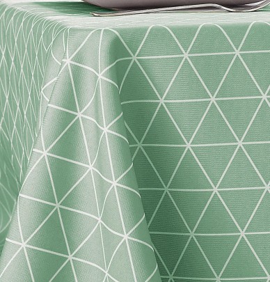 Nappe polyester Paco thym Tradilinge