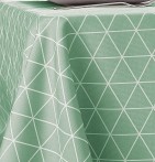 Nappe polyester Paco thym Tradilinge - Blancollection