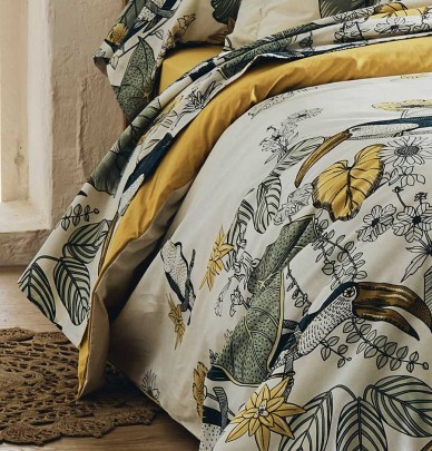 Drap Toco vert Tradilinge