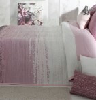 Couvre lit jacquard Billie rose Reig Marti - Blancollection