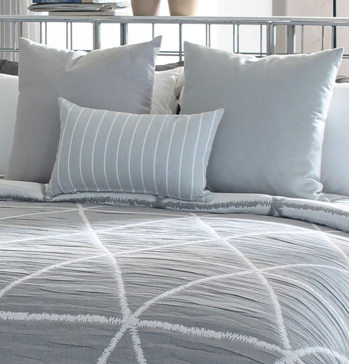 Housse coussin Bronson gris Reig Marti