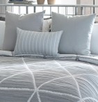Housse coussin Bronson gris Reig Marti