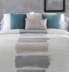 Couvre lit jacquard Laker bleu Reig Marti - Blancollection