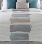 Couvre lit jacquard Laker bleu Reig Marti - Blancollection
