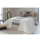 Couvre lit jacquard Laker ocre Reig Marti - Blancollection