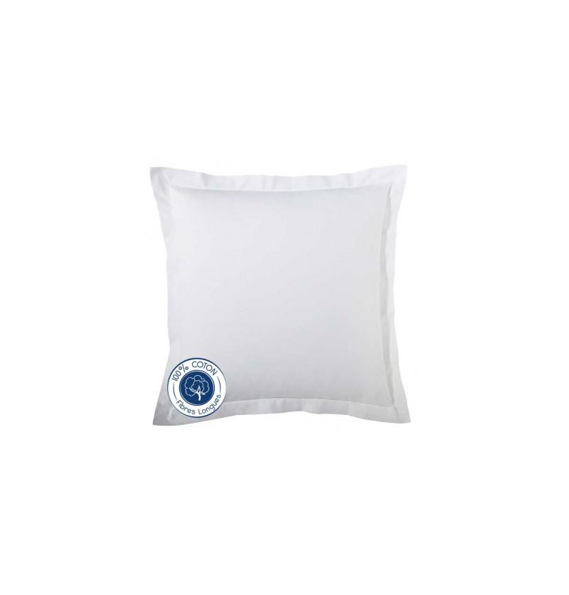 Taie d'oreiller blanche Tradilinge