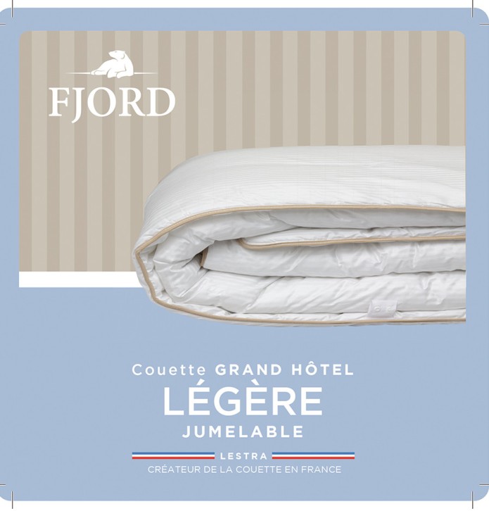 Couette Fjord légère 150g/m2 - Blancollection