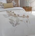 Couvre lit jacquard Sensey ocre Reig Marti - Blancollection