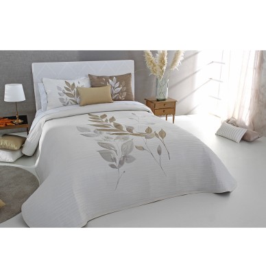 Couvre lit jacquard Sensey ocre Reig Marti